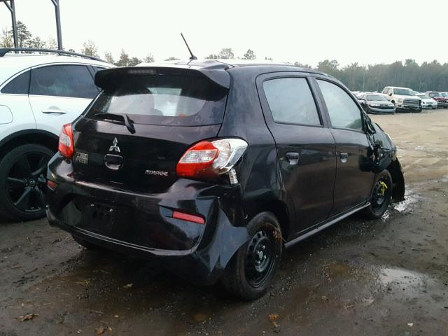 ML32A3HJ9HH011003 - 2017 MITSUBISHI MIRAGE ES BLACK photo 4