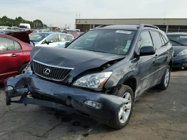 2T2HK31U57C008980 - 2007 LEXUS RX 350 GRAY photo 2