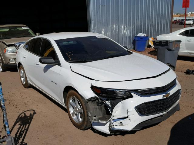 1G1ZC5ST0GF226168 - 2016 CHEVROLET MALIBU LS 白色 照片 1