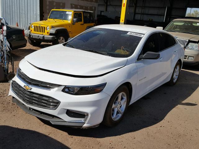 1G1ZC5ST0GF226168 - 2016 CHEVROLET MALIBU LS 白色 照片 2