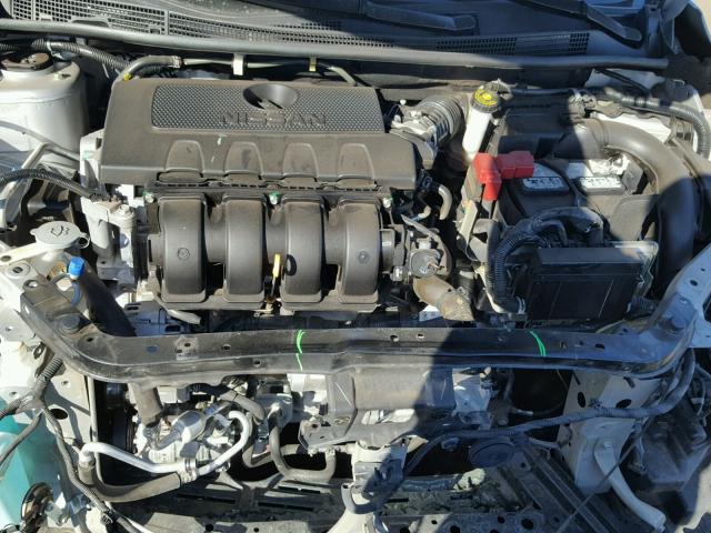 3N1AB7AP8GY321211 - 2016 NISSAN SENTRA S SILVER photo 7