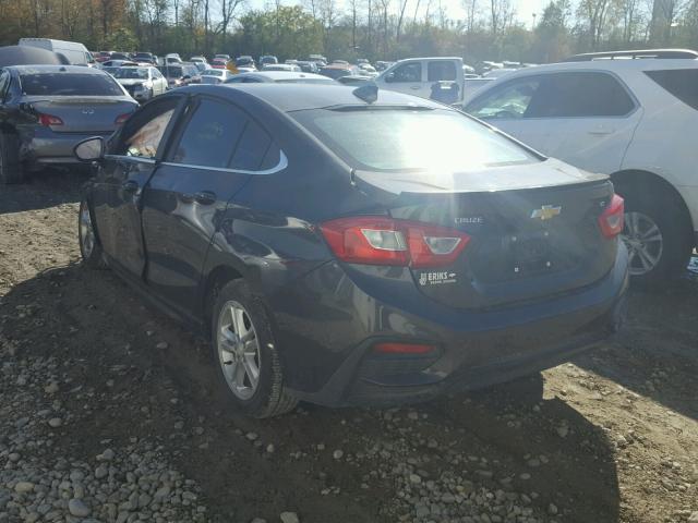 1G1BE5SM4H7104624 - 2017 CHEVROLET CRUZE LT CHARCOAL photo 3