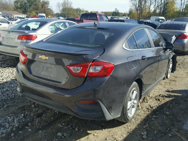 1G1BE5SM4H7104624 - 2017 CHEVROLET CRUZE LT CHARCOAL photo 4