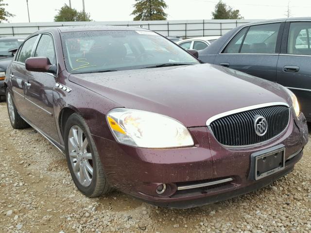 1G4HE57Y06U175004 - 2006 BUICK LUCERNE MAROON photo 1