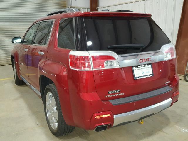 2GKFLZE39F6221979 - 2015 GMC TERRAIN DE RED photo 3