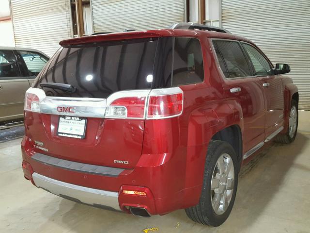 2GKFLZE39F6221979 - 2015 GMC TERRAIN DE RED photo 4