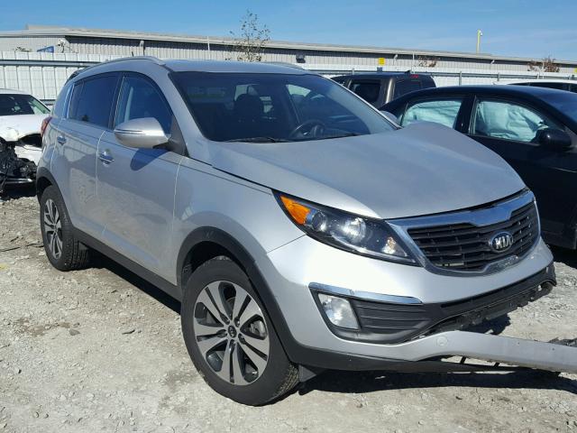 KNDPC3A21D7365209 - 2013 KIA SPORTAGE SILVER photo 1