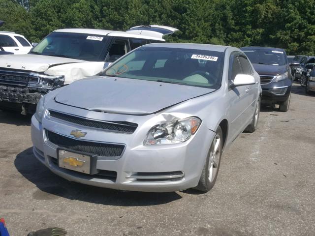 1G1ZC5E11BF242690 - 2011 CHEVROLET MALIBU 1LT SILVER photo 2