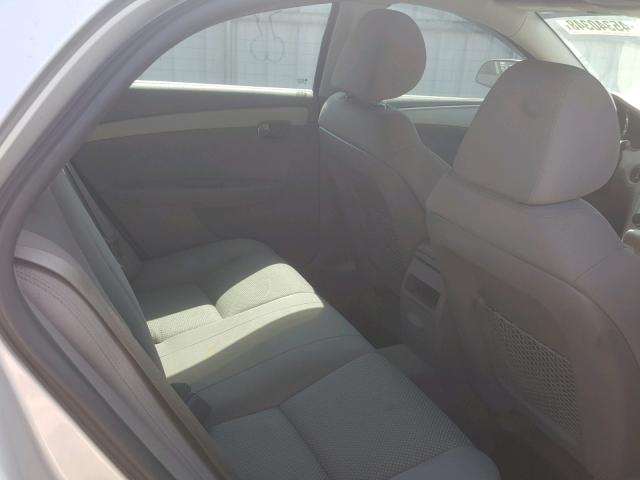 1G1ZC5E11BF242690 - 2011 CHEVROLET MALIBU 1LT SILVER photo 6