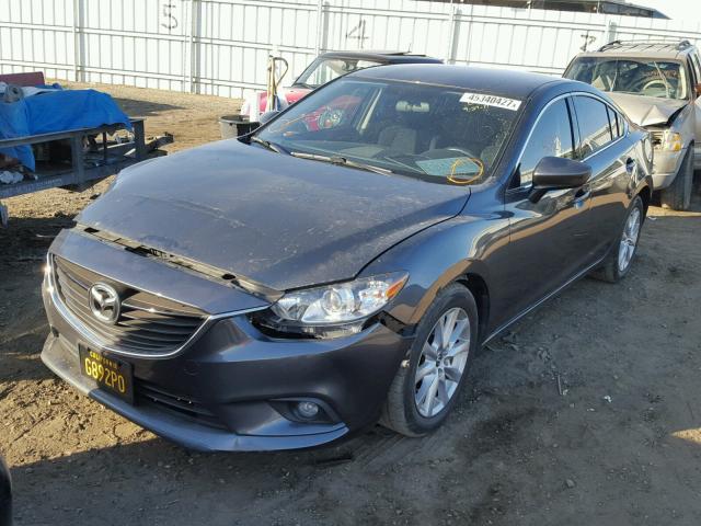 JM1GJ1U64E1160254 - 2014 MAZDA 6 SPORT BLACK photo 2