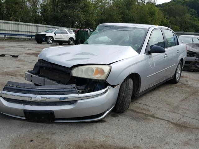 1G1ZT54845F110185 - 2005 CHEVROLET MALIBU LS Gümüş foto 2