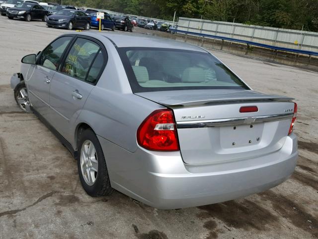 1G1ZT54845F110185 - 2005 CHEVROLET MALIBU LS Gümüş foto 3