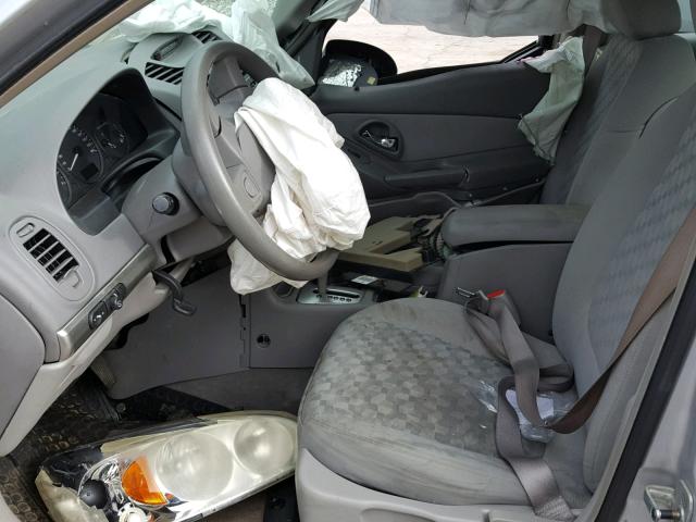 1G1ZT54845F110185 - 2005 CHEVROLET MALIBU LS Gümüş foto 5