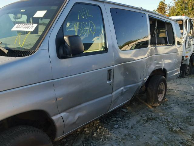 1FBSS31S9WHB00245 - 1998 FORD ECONOLINE GRAY photo 9