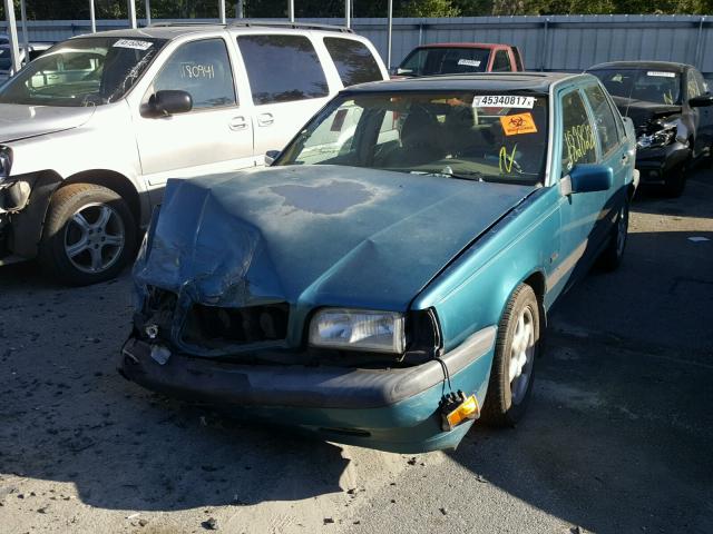 YV1LS5542T1301281 - 1996 VOLVO 850 BASE GREEN photo 2