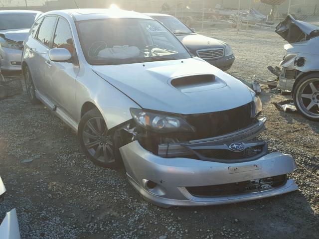 JF1GH76639G825195 - 2009 SUBARU IMPREZA WR SILVER photo 1