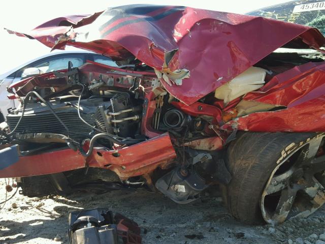 2B3LA73W96H517838 - 2006 DODGE CHARGER SR BURGUNDY photo 9