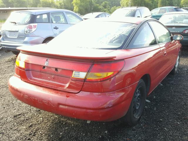 1G8ZH1276VZ366266 - 1997 SATURN SC2 RED photo 4