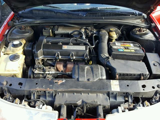 1G8ZH1276VZ366266 - 1997 SATURN SC2 RED photo 7