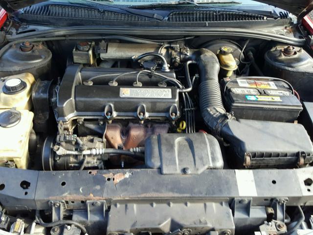 1G8ZH1276VZ366266 - 1997 SATURN SC2 RED photo 9