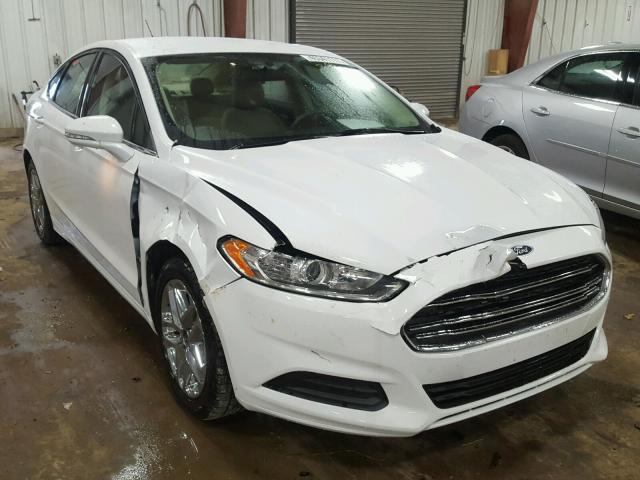 3FA6P0H77FR172189 - 2015 FORD FUSION SE WHITE photo 1