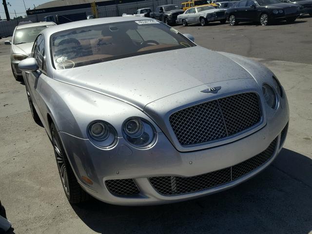 SCBCP73W88C058713 - 2008 BENTLEY CONTINENTA SILVER photo 1