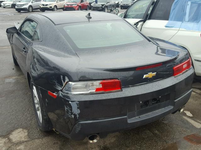 2G1FD1E30F9259358 - 2015 CHEVROLET CAMARO GRAY photo 3