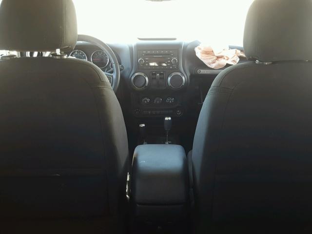 1C4AJWAG5FL611374 - 2015 JEEP WRANGLER S Թիրկույզ լուսանկար 9