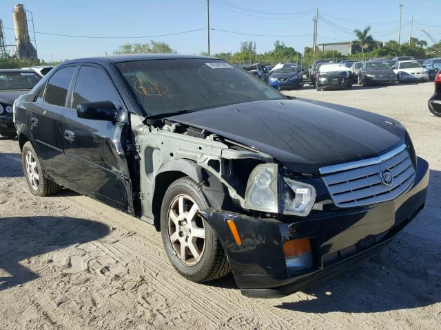 1G6DM57T370105552 - 2007 CADILLAC CTS BLACK photo 1