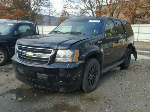 1GNFK13599R162629 - 2009 CHEVROLET TAHOE HYBR BLACK photo 2