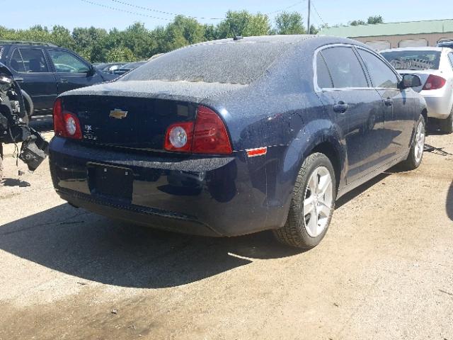 1G1ZB5E19BF310219 - 2011 CHEVROLET MALIBU LS Mavi foto 4
