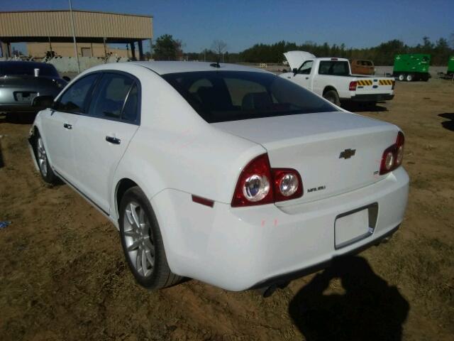 1G1ZK57719F191688 - 2009 CHEVROLET MALIBU LTZ WHITE photo 3