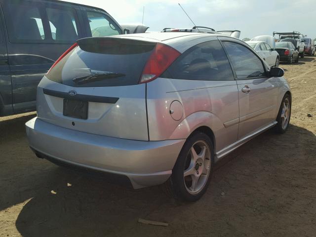 3FAHP39552R200458 - 2002 FORD FOCUS SVT GRAY photo 4