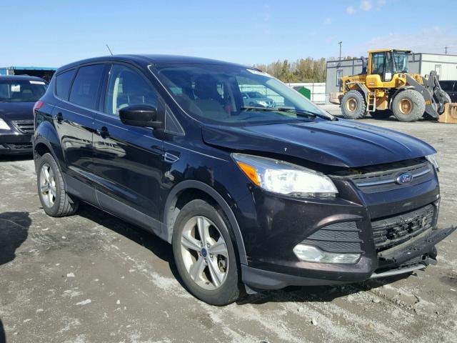 1FMCU9G94DUD68976 - 2013 FORD ESCAPE SE BLACK photo 1