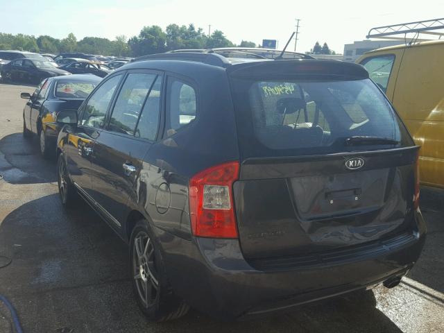 KNAFG525677081774 - 2007 KIA RONDO BASE GRAY photo 3