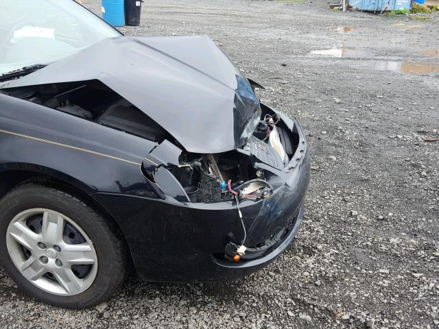 1G8AJ55F66Z164542 - 2006 SATURN ION LEVEL BLACK photo 9