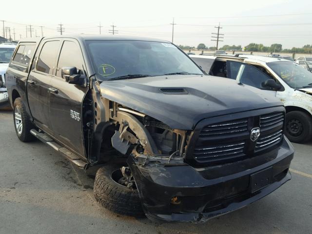 1C6RR7MT9DS531466 - 2013 RAM RAM TRUCK BLACK photo 1