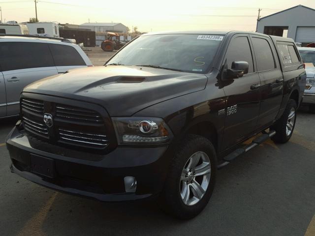 1C6RR7MT9DS531466 - 2013 RAM RAM TRUCK BLACK photo 2
