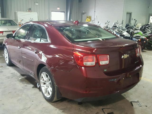 1G11C5SL4FF343084 - 2015 CHEVROLET MALIBU 1LT RED photo 3