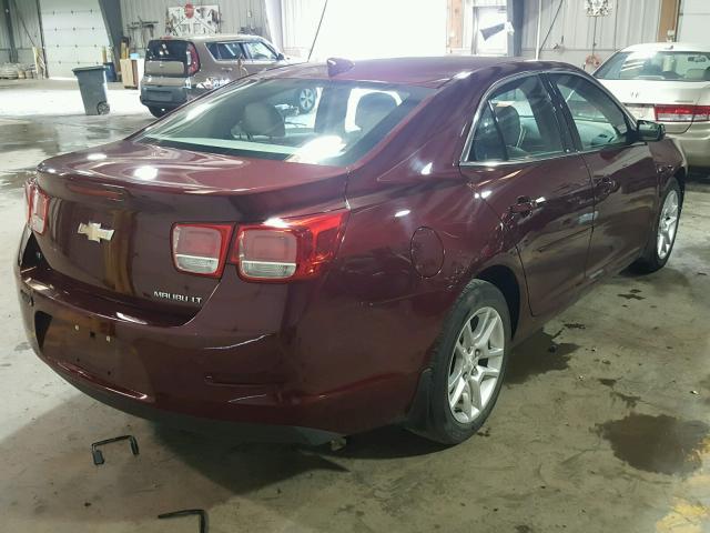 1G11C5SL4FF343084 - 2015 CHEVROLET MALIBU 1LT RED photo 4