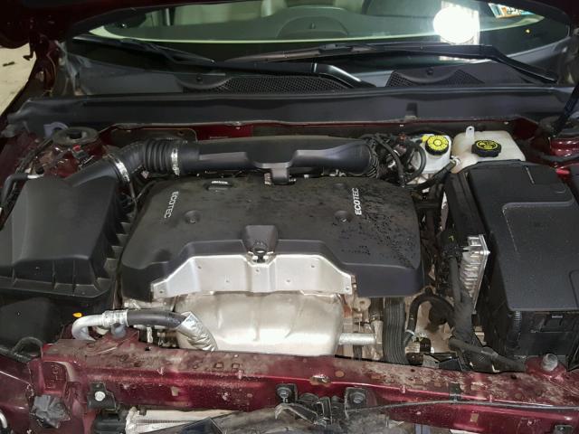 1G11C5SL4FF343084 - 2015 CHEVROLET MALIBU 1LT RED photo 7