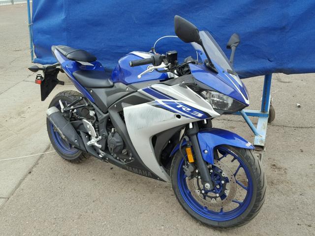 MH3RH06Y2GK013961 - 2016 YAMAHA YZFR3 BLUE photo 1