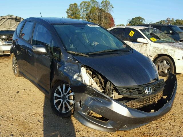 JHMGE8H56DC051018 - 2013 HONDA FIT SPORT CHARCOAL photo 1