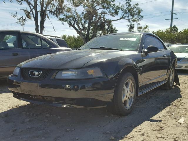 1FAFP40473F341208 - 2003 FORD MUSTANG BLACK photo 2