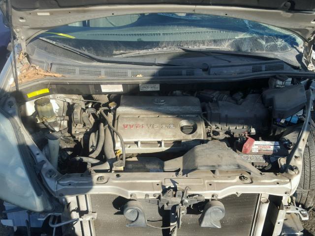 5TDZA23C44S126404 - 2004 TOYOTA SIENNA CE SILVER photo 7