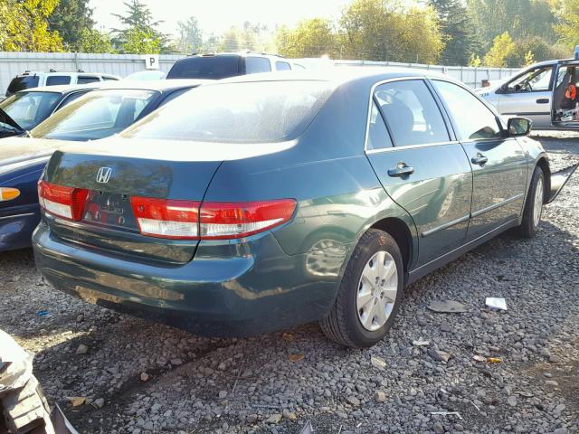 1HGCM56323A086427 - 2003 HONDA ACCORD GREEN photo 4