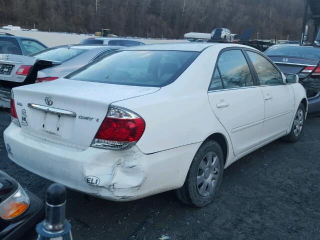4T1BE32K76U741267 - 2006 TOYOTA CAMRY LE WHITE photo 4