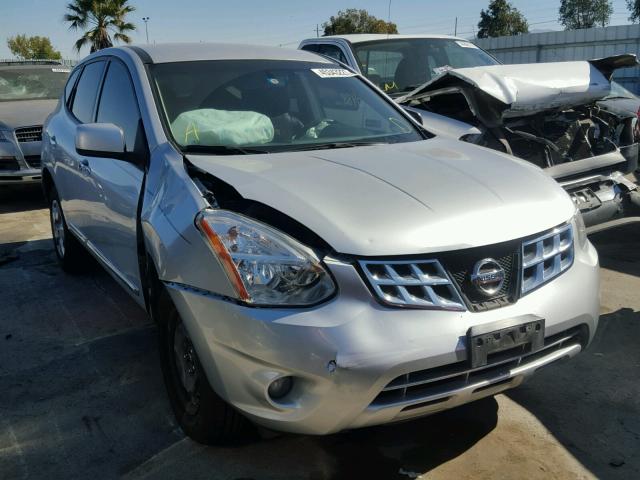 JN8AS5MTXCW264266 - 2012 NISSAN ROGUE S SILVER photo 1