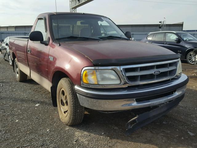 2FTZF1723WCA50993 - 1998 FORD F150 BURGUNDY photo 1