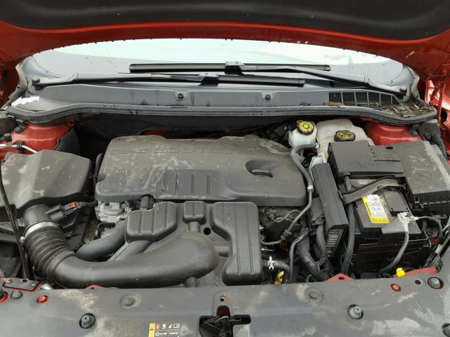 1G4PP5SK4F4203671 - 2015 BUICK VERANO RED photo 7